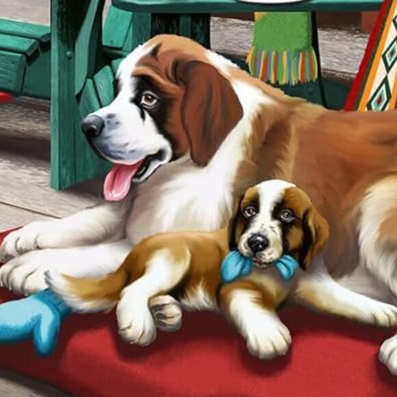 New sealed Ravensburger 500 pcs Large Format Puzzle-Apres All Day - Picture 8 of 13